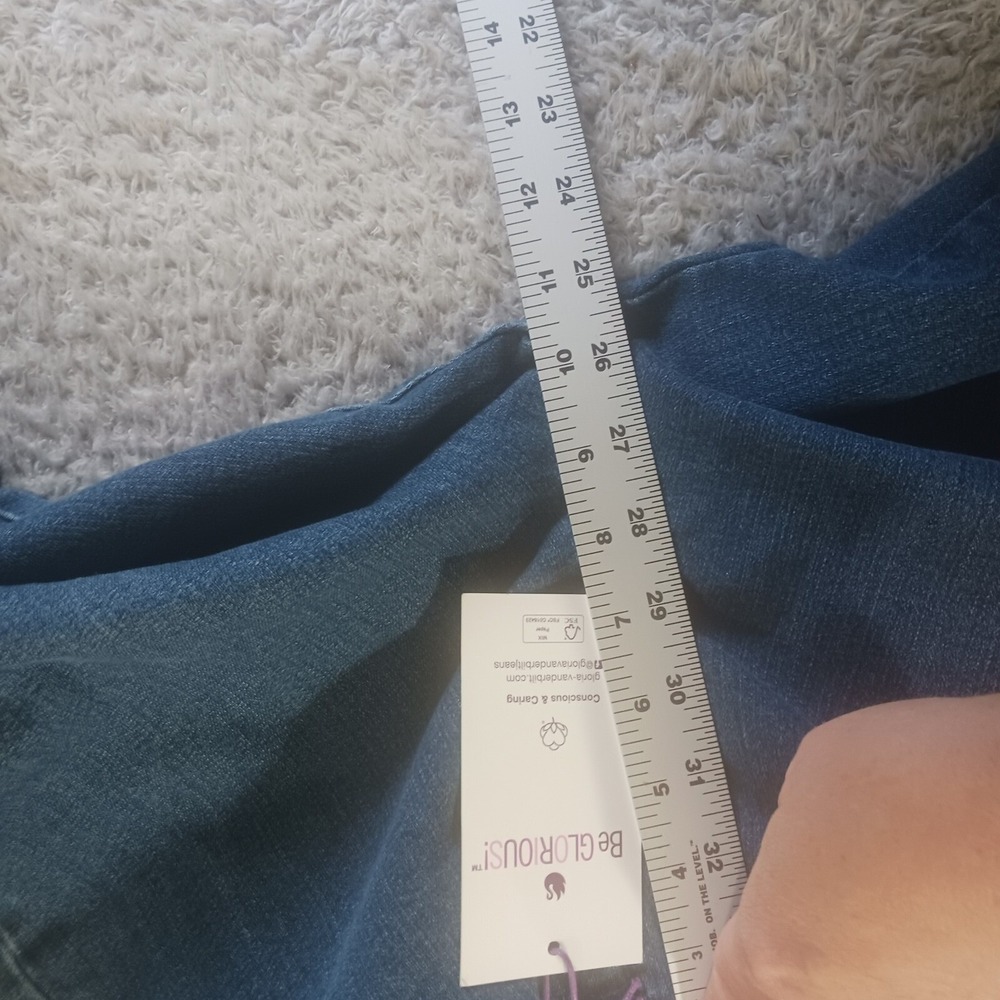 Gloria Vanderbilt Amanda Jeans Womens 6 Average Blue Slimming Heritage Preppy - Picture 4 of 8